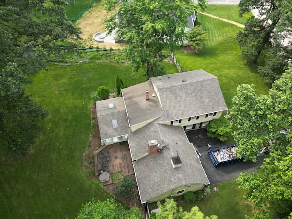 After: Storm Damage Repair in Norristown, PA